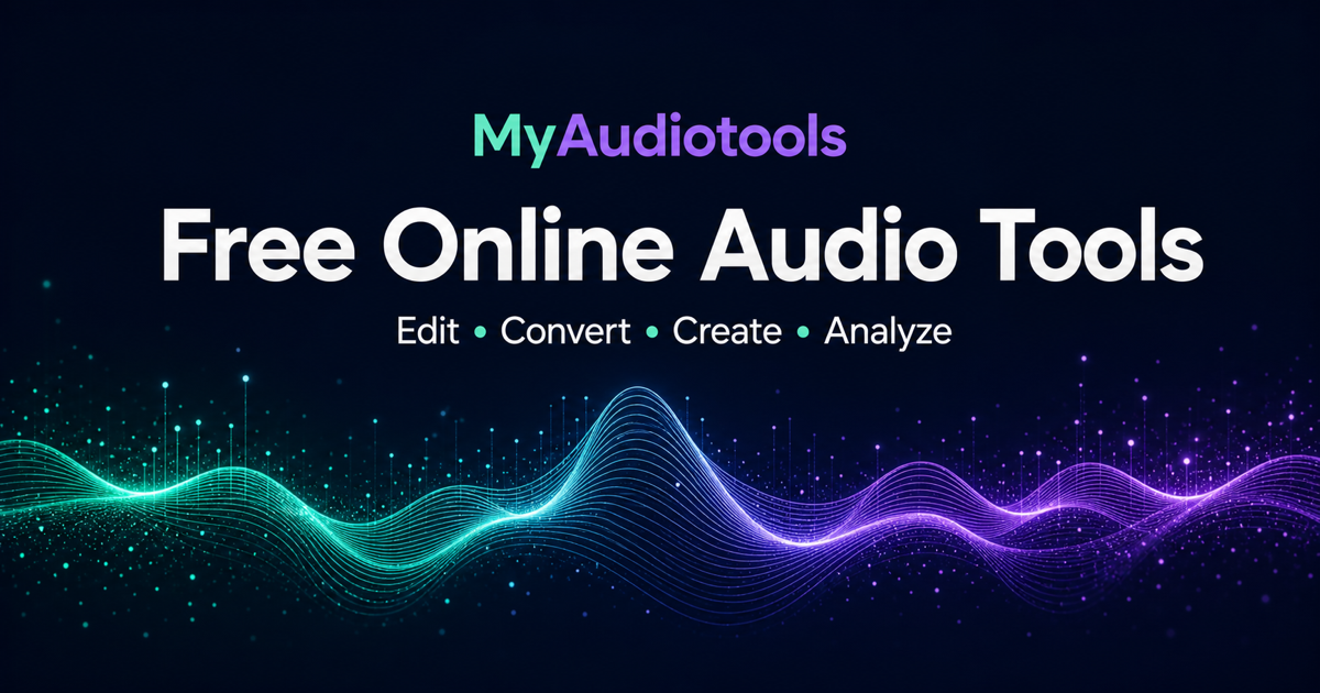Myaudiotools website preview